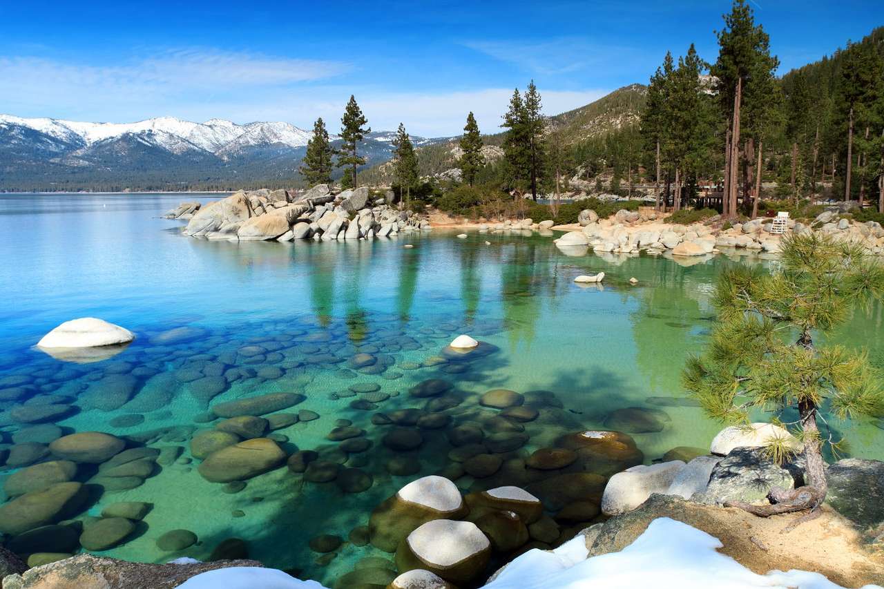 Езерото Тахо (САЩ) онлайн пъзел