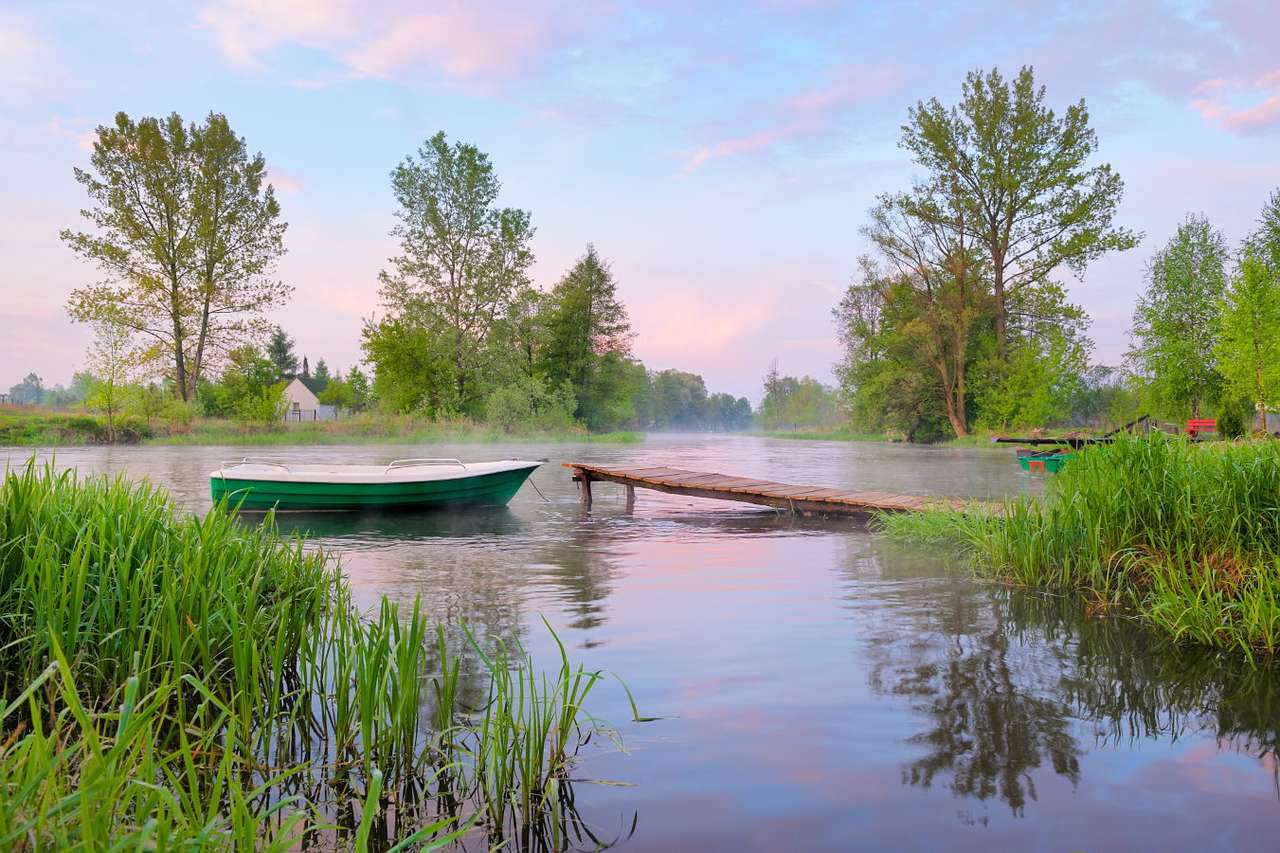 La vallée de la rivière Narew (Pologne) puzzle en ligne à partir d'une photo