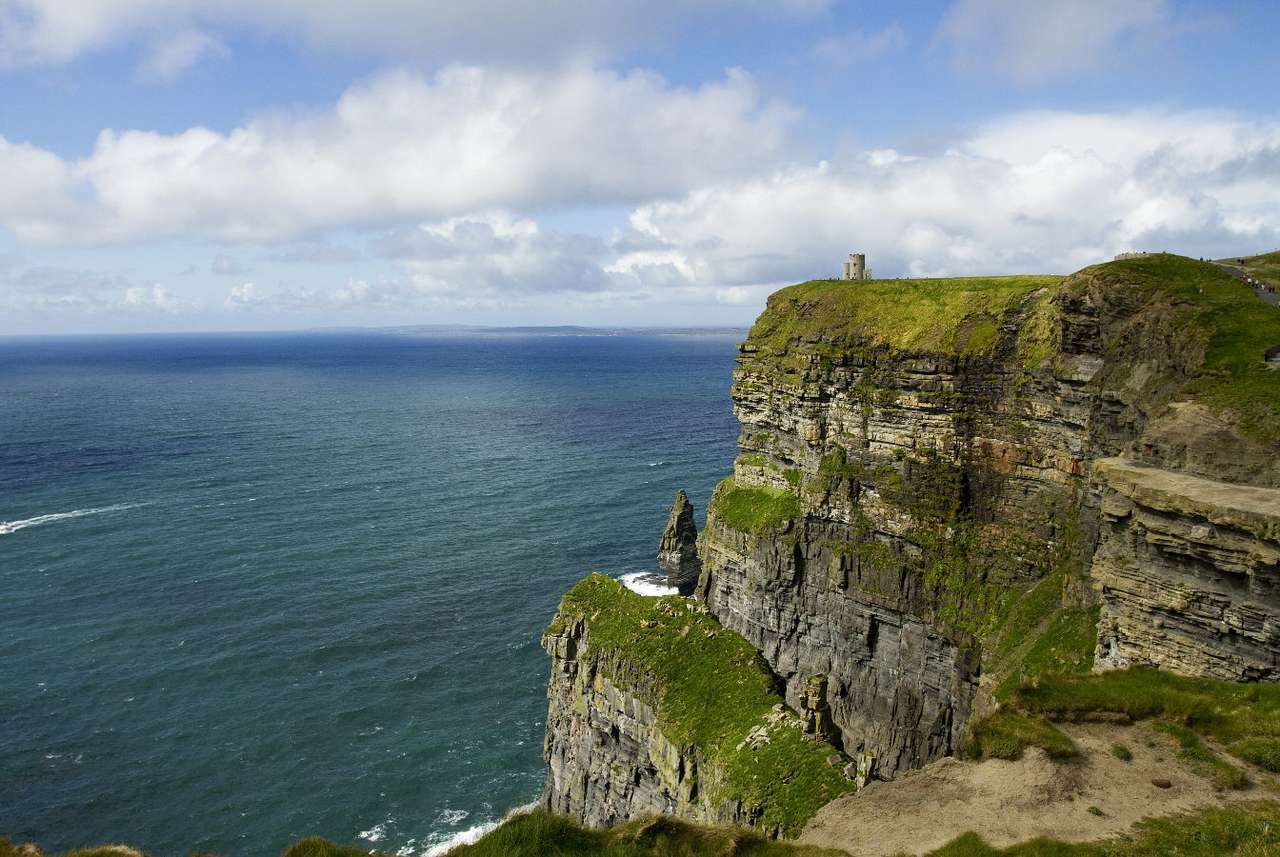 Les falaises de Moher (Irlande) puzzle en ligne à partir d'une photo