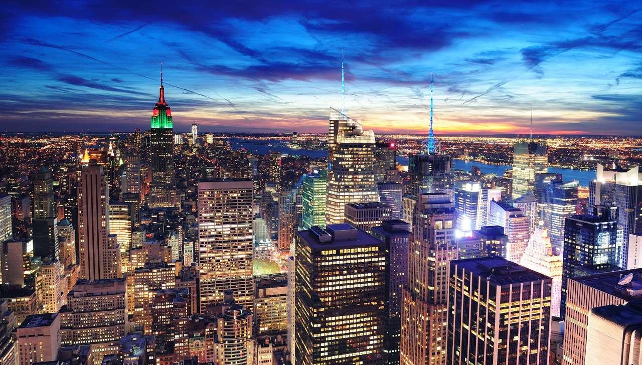Panorama de Manhattan (Estados Unidos) rompecabezas en línea
