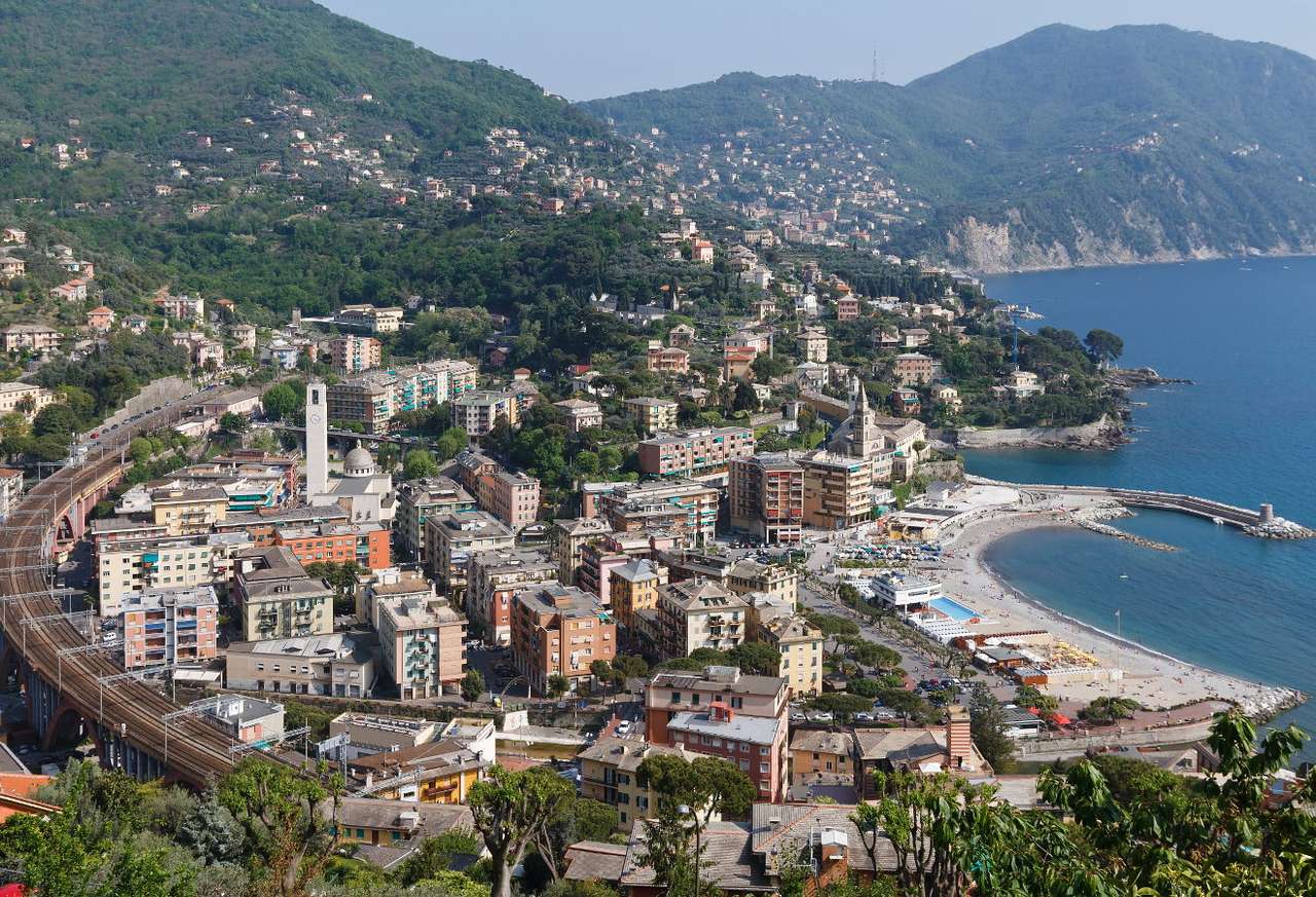 Town of Recco (Italy) puzzle online from photo