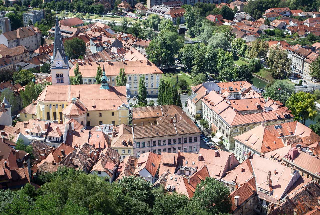 Ljubljana (Eslovênia) puzzle online a partir de fotografia