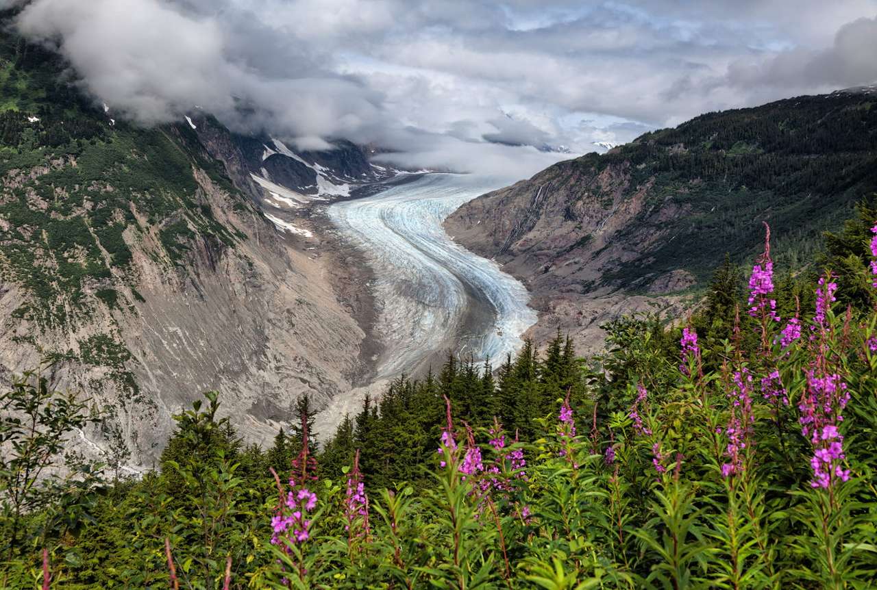 Salmon Glacier (ΗΠΑ) online παζλ