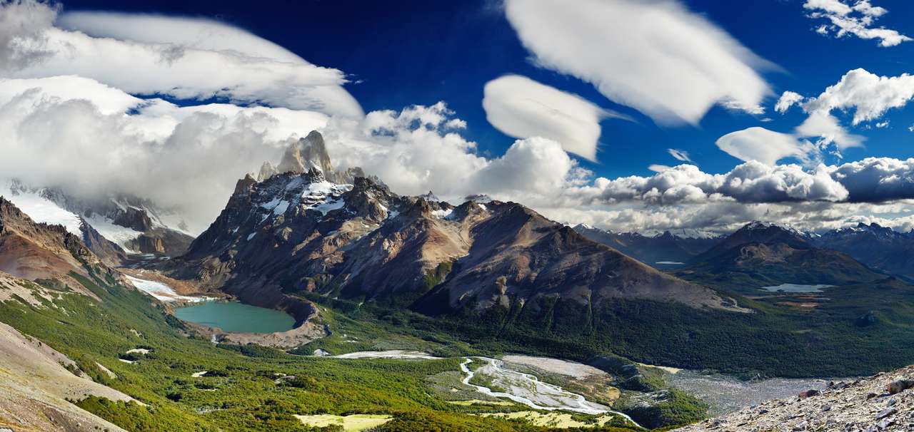 Los Glaciares Nemzeti Park (Argentína) puzzle online fotóról
