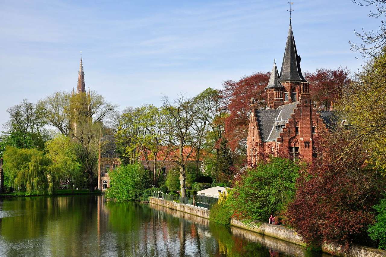 View of Bruges (Belgium) online puzzle