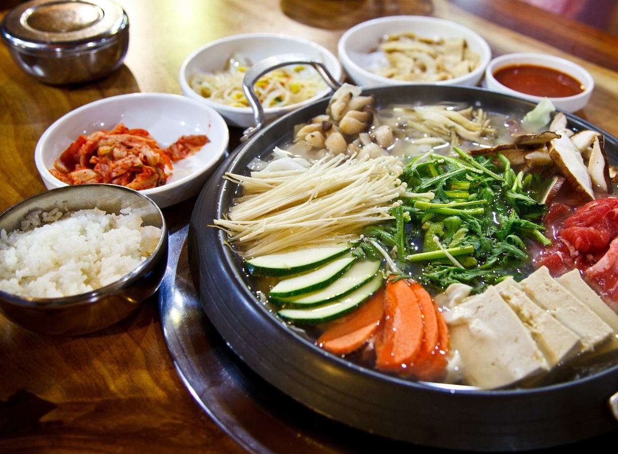 Корейска кухня онлайн пъзел