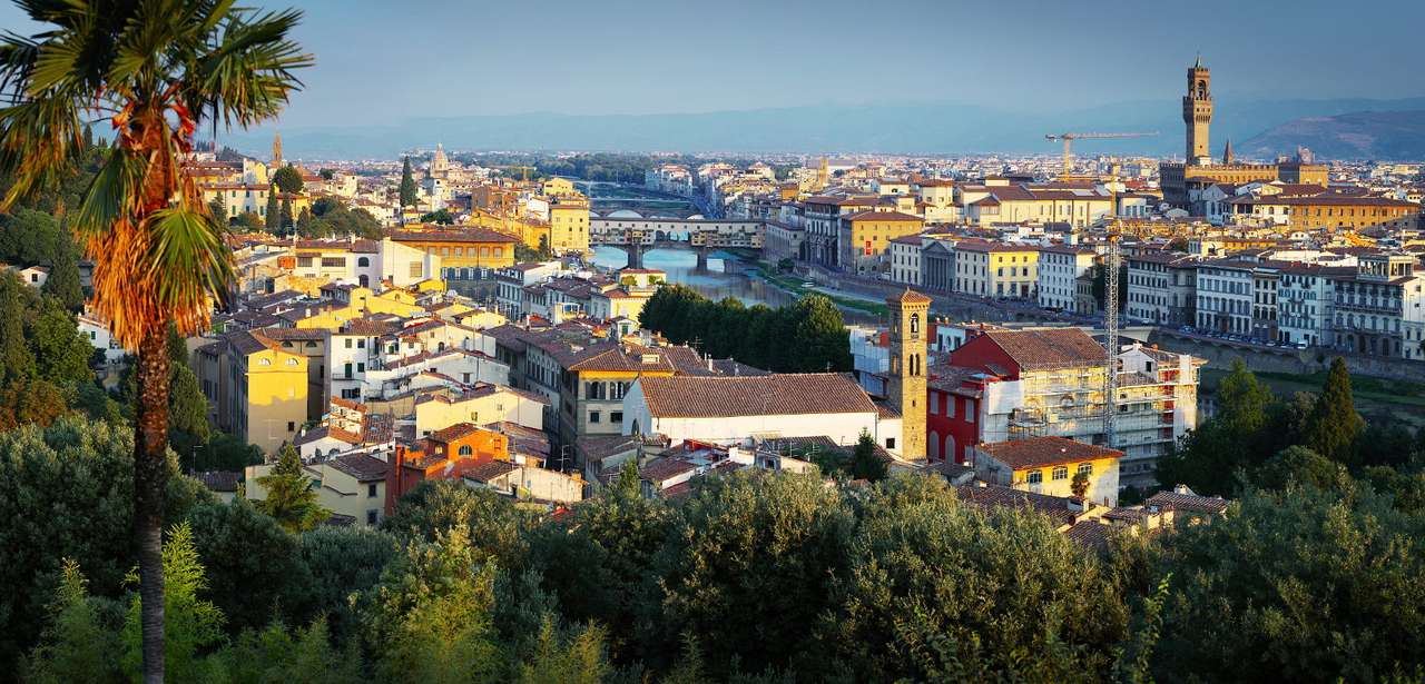 Vista de Florença (Itália) puzzle online a partir de fotografia
