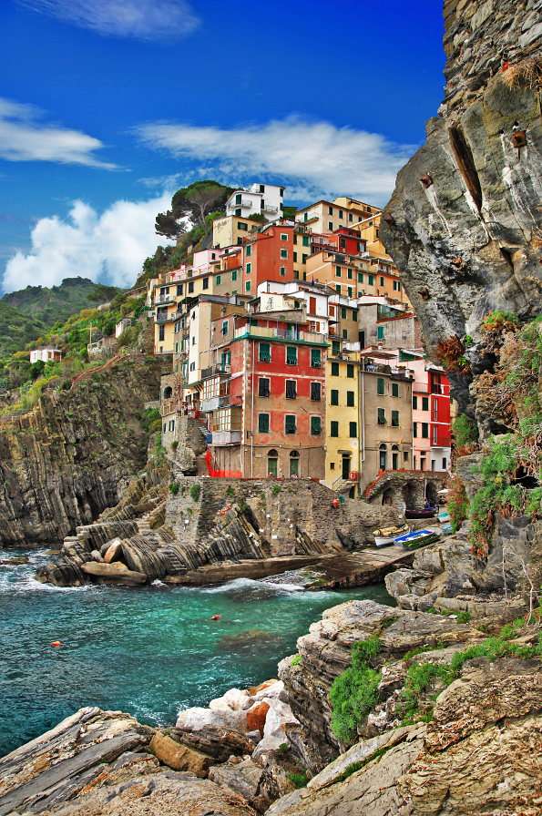 Riomaggiore (Olaszország) puzzle online fotóról