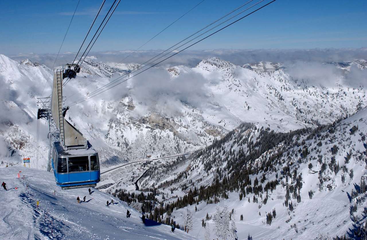 Linbana i Snowbird Ski Resort (USA) Pussel online