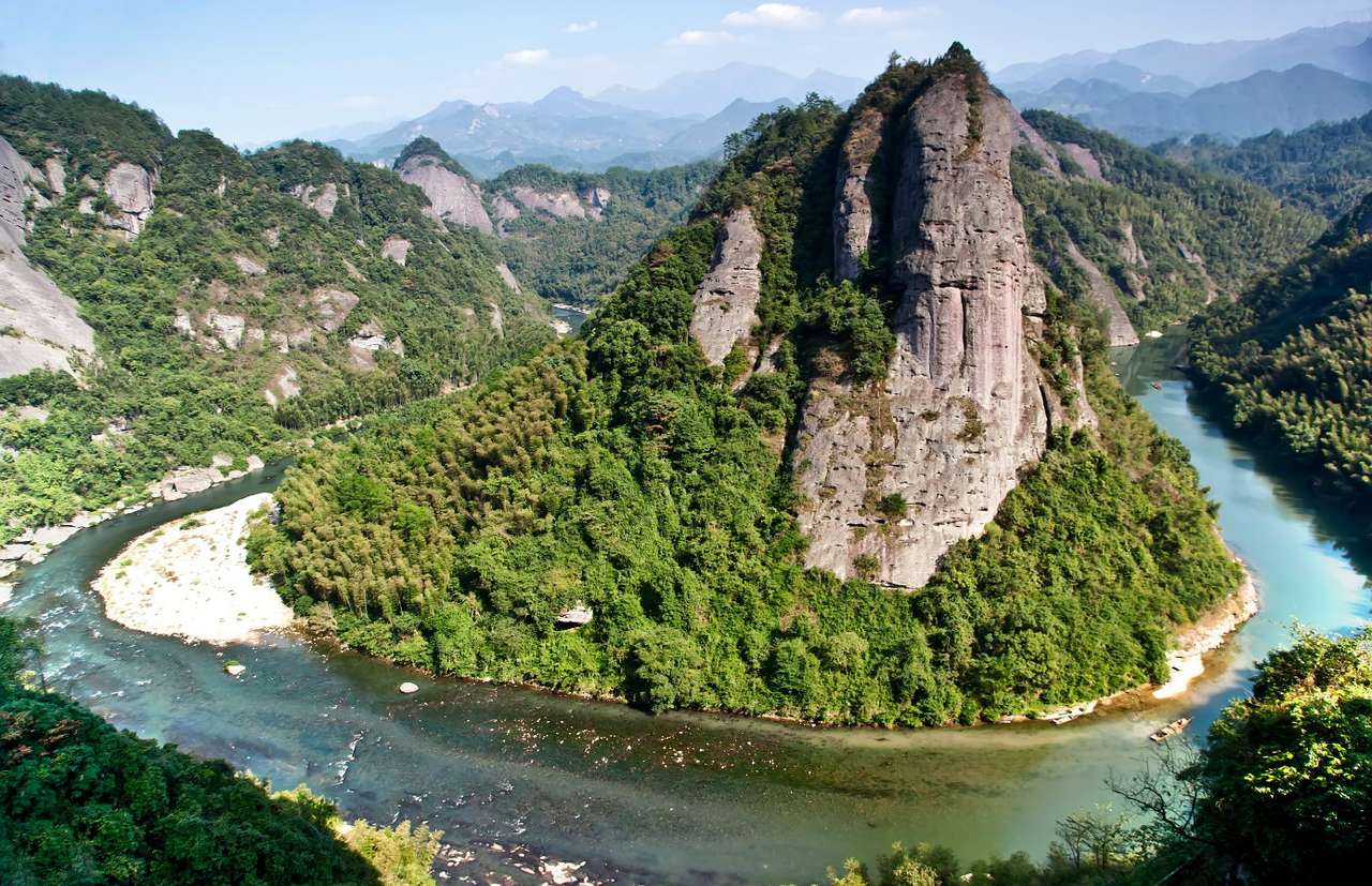 Ziyuan County in the region of Guangxi (China) online puzzle
