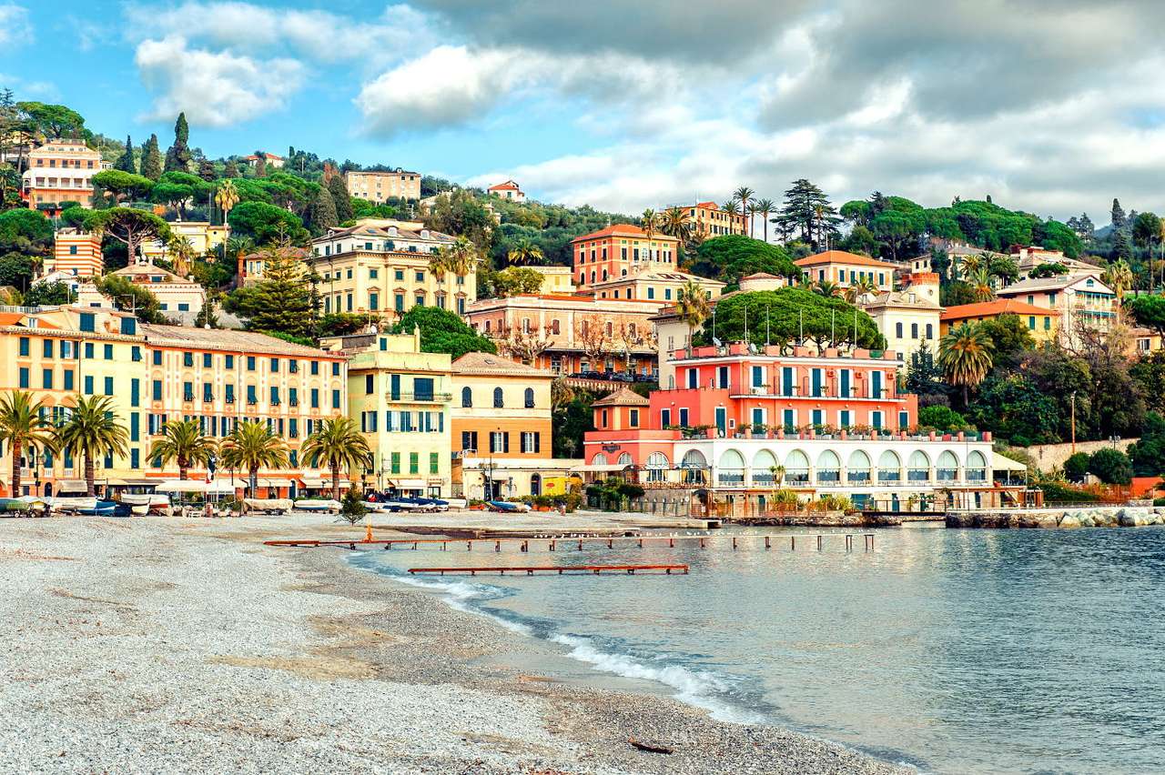 Santa Margherita Ligure (Italien) pussel online från foto