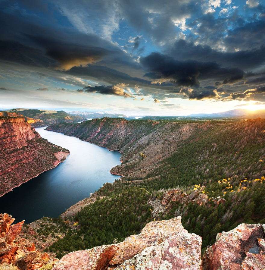 Flaming Gorge National Recreation Area (VS) online puzzel