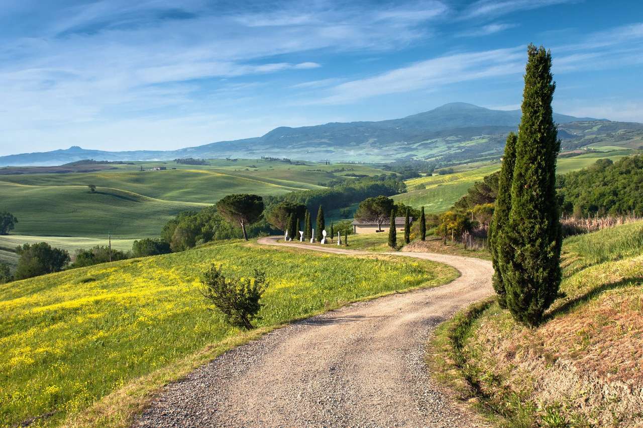 Green Tuscany (Italy) online puzzle
