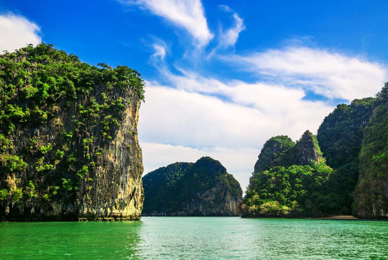 美しい島々（タイ） 写真からオンラインパズル