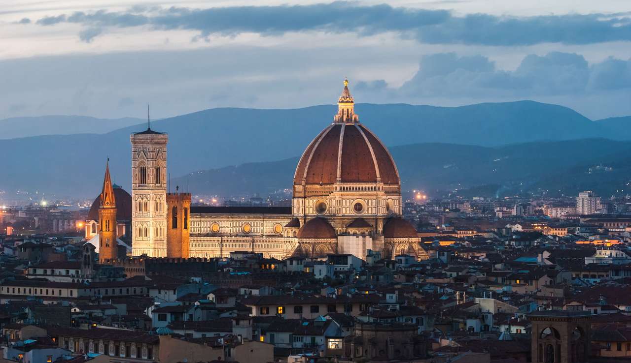 Катедрала във Флоренция (Италия) онлайн пъзел от снимка