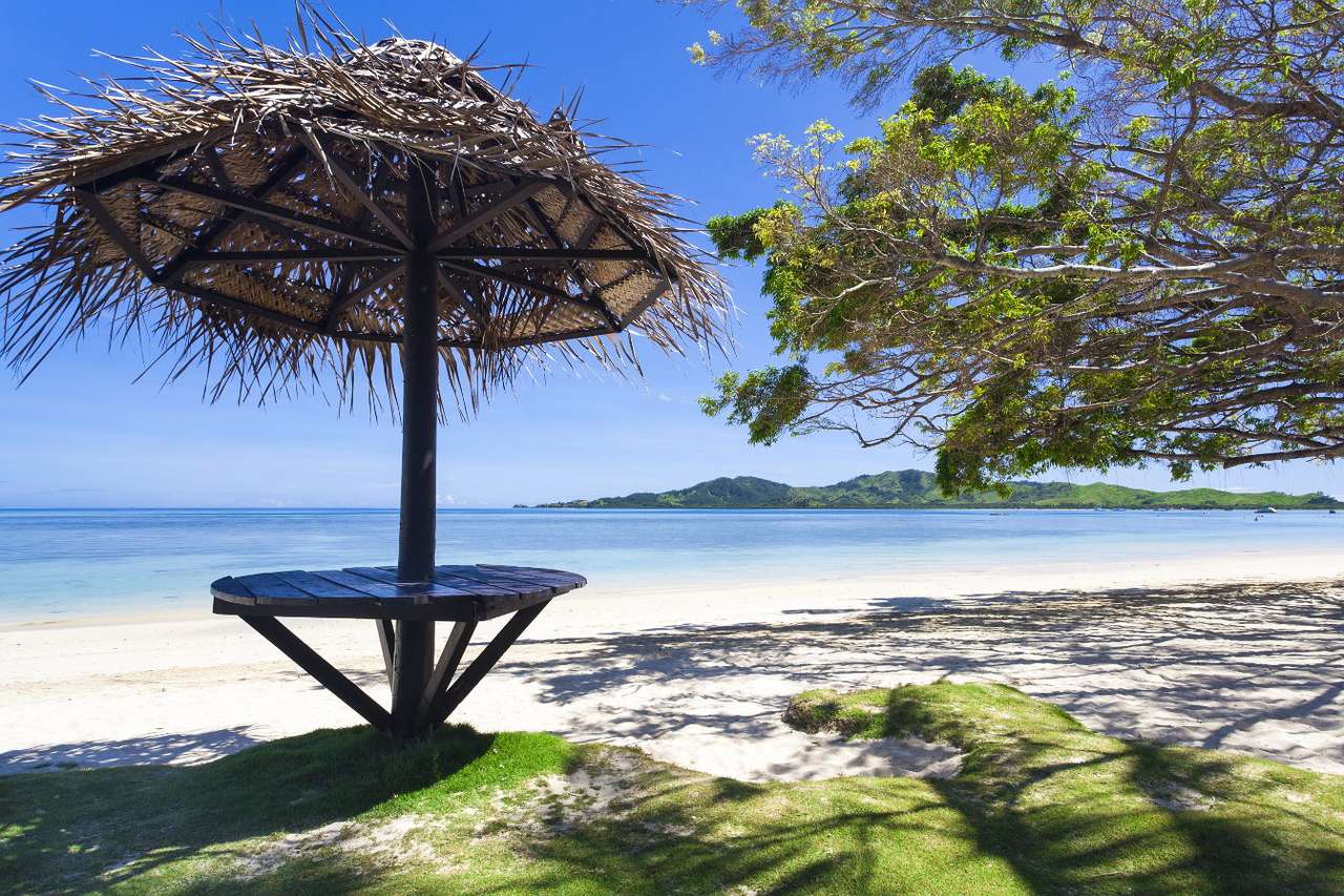 Тропически плаж (Фиджи) онлайн пъзел
