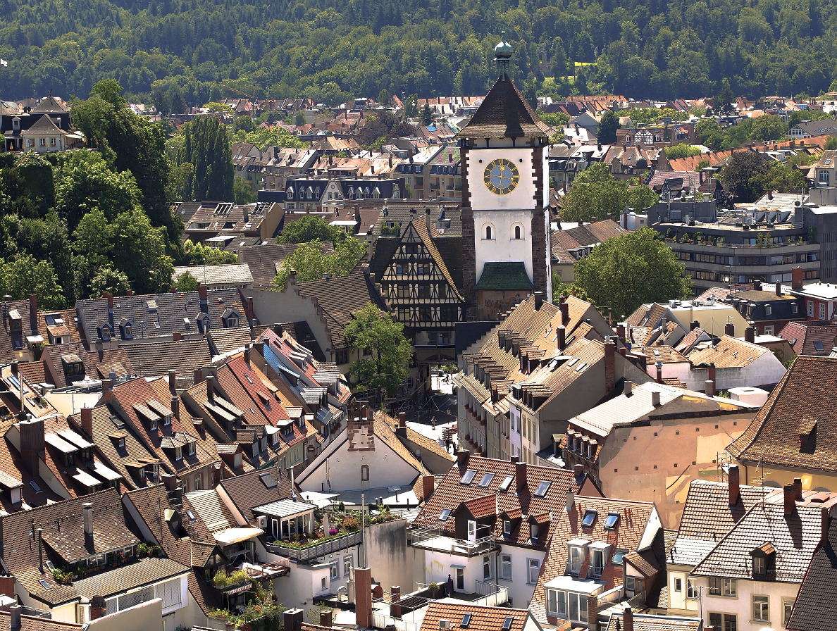 Freiburg im Breisgau (Duitsland) online puzzel