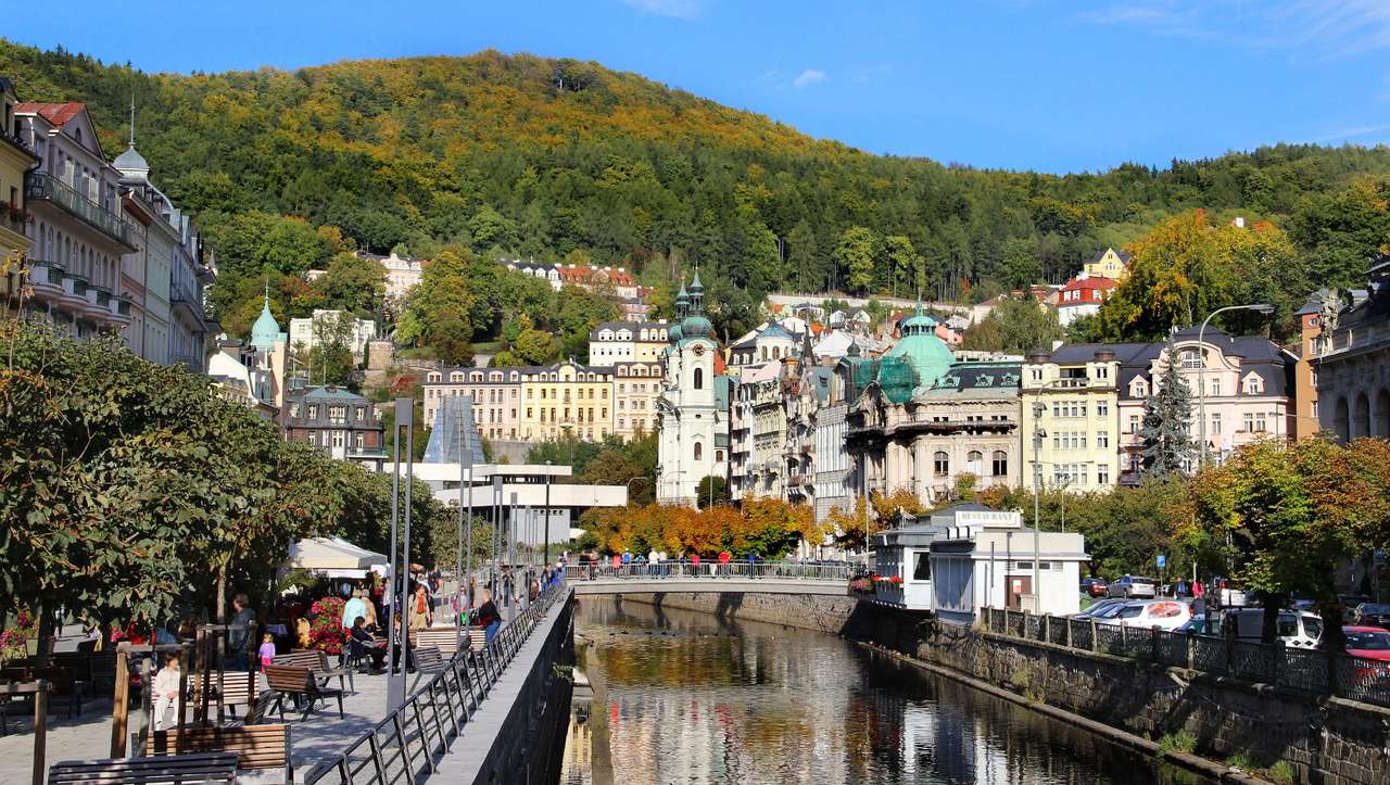 Karlovy Vary (Cseh Köztársaság) online puzzle