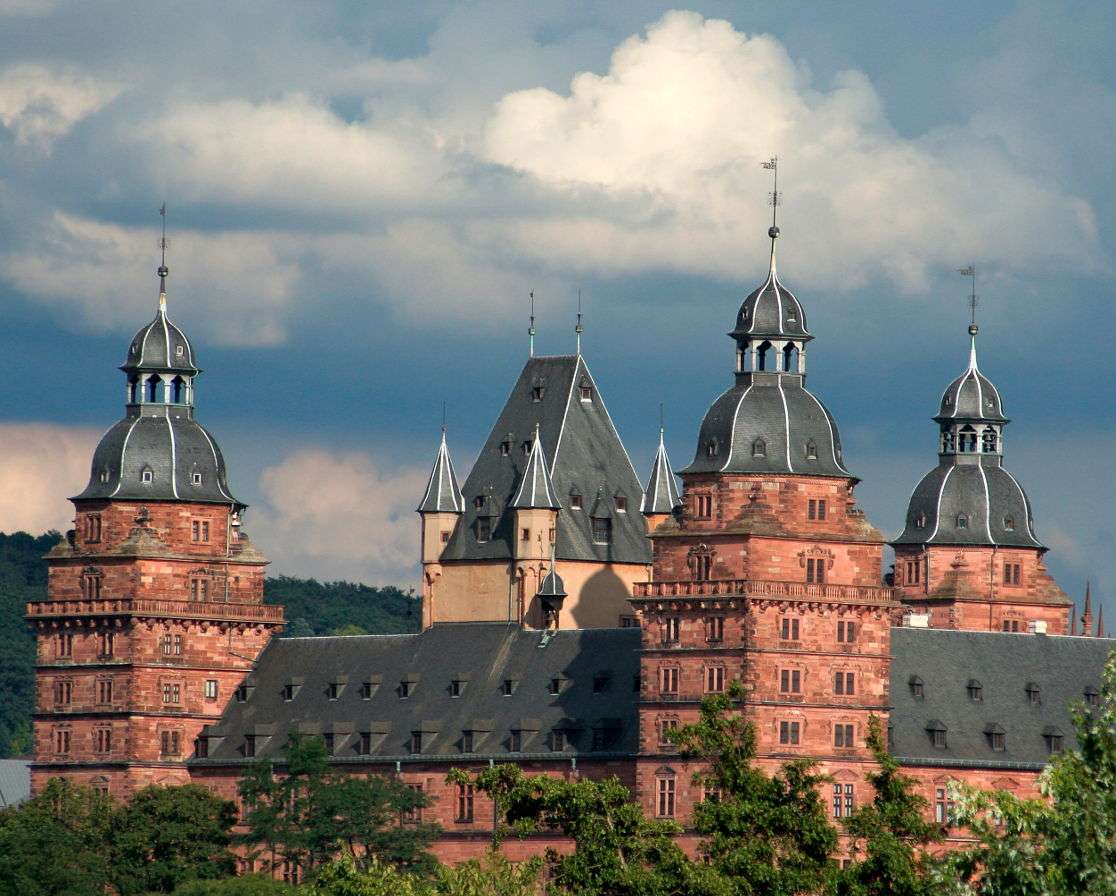 Johannisburg Castle (Duitsland) online puzzel