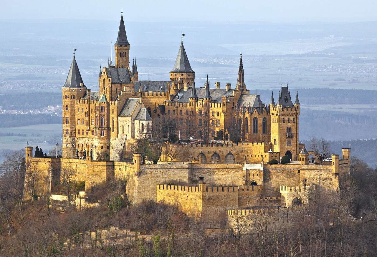 Hohenzollern slott (Tyskland) Pussel online
