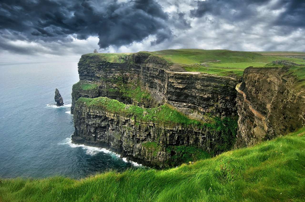 Cliffs of Moher v Irsku online puzzle