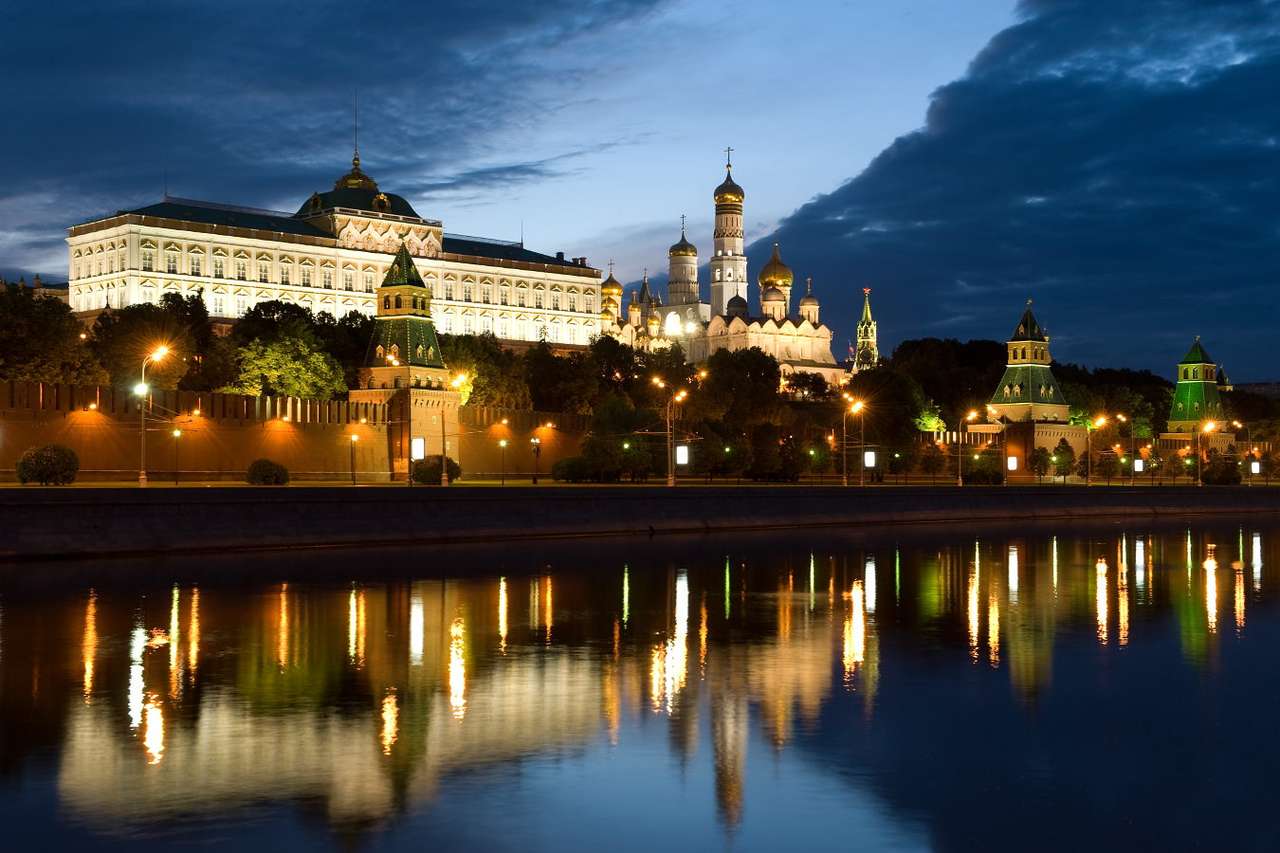 Kremlin van Moskou (Rusland) puzzel online van foto