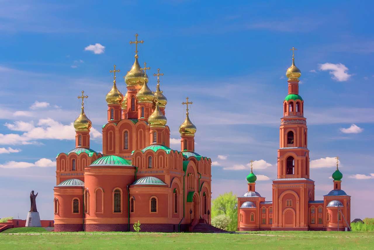 Monasterio de Achairsky (Rusia) puzzle online a partir de foto