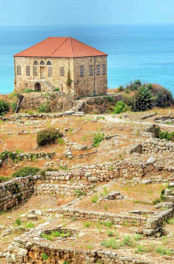 L'ancienne ville de Byblos (Liban) puzzle en ligne à partir d'une photo