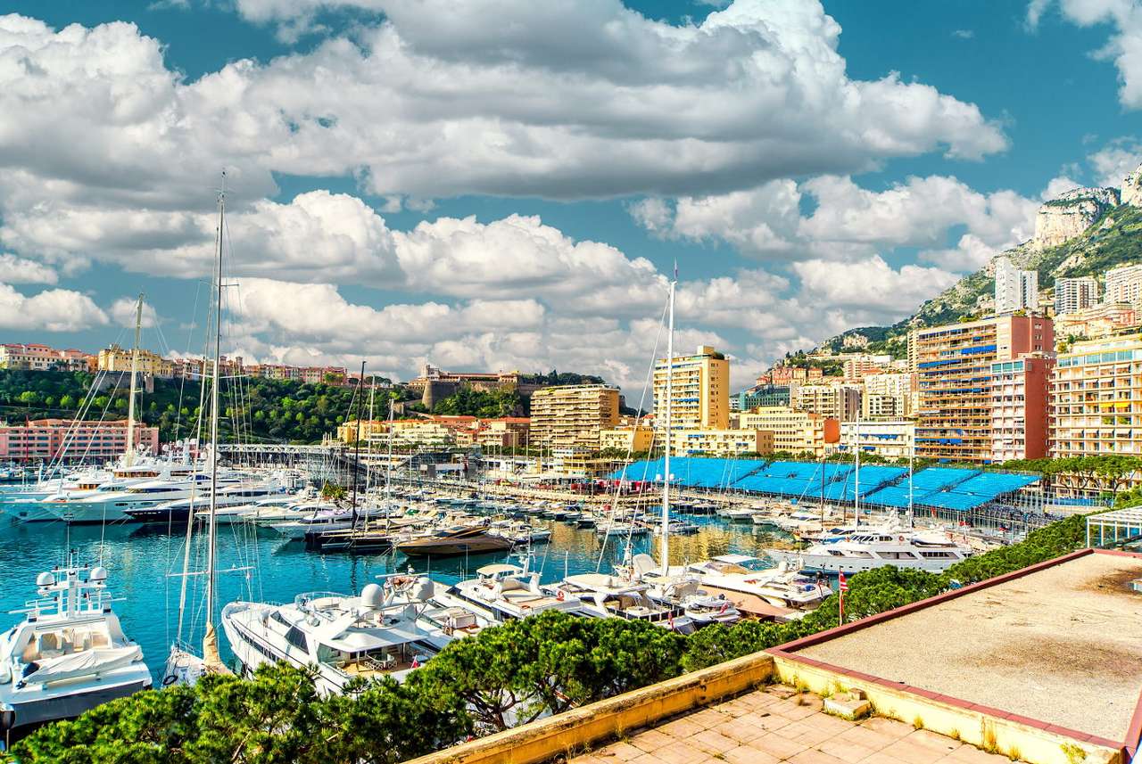 Båthamn (Monaco) Pussel online