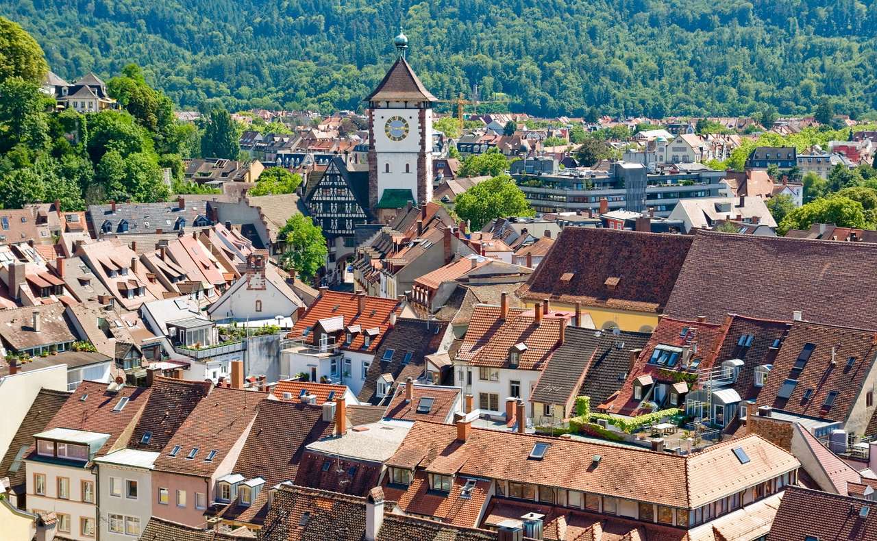 Freiburg im Breisgau (Németország) online puzzle