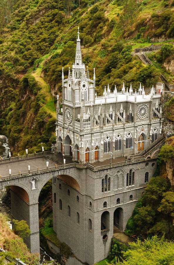 Heiligdom Las Lajas (Colombia) online puzzel