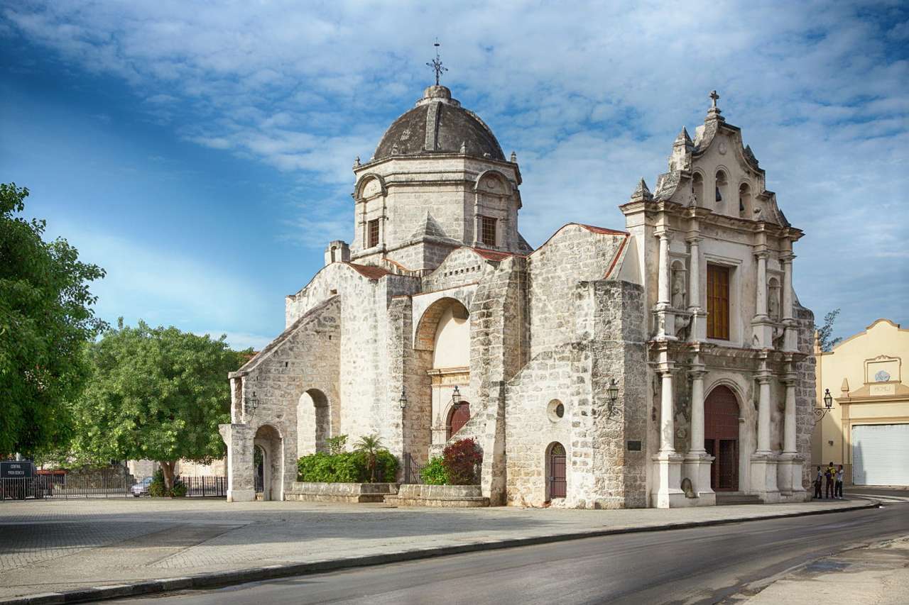 Kostel San Francisco de Paula v Havaně (Kuba) puzzle online z fotografie