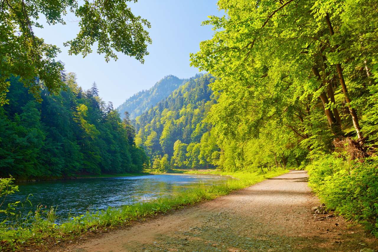 Dunajec River (Slovakia) puzzle online from photo