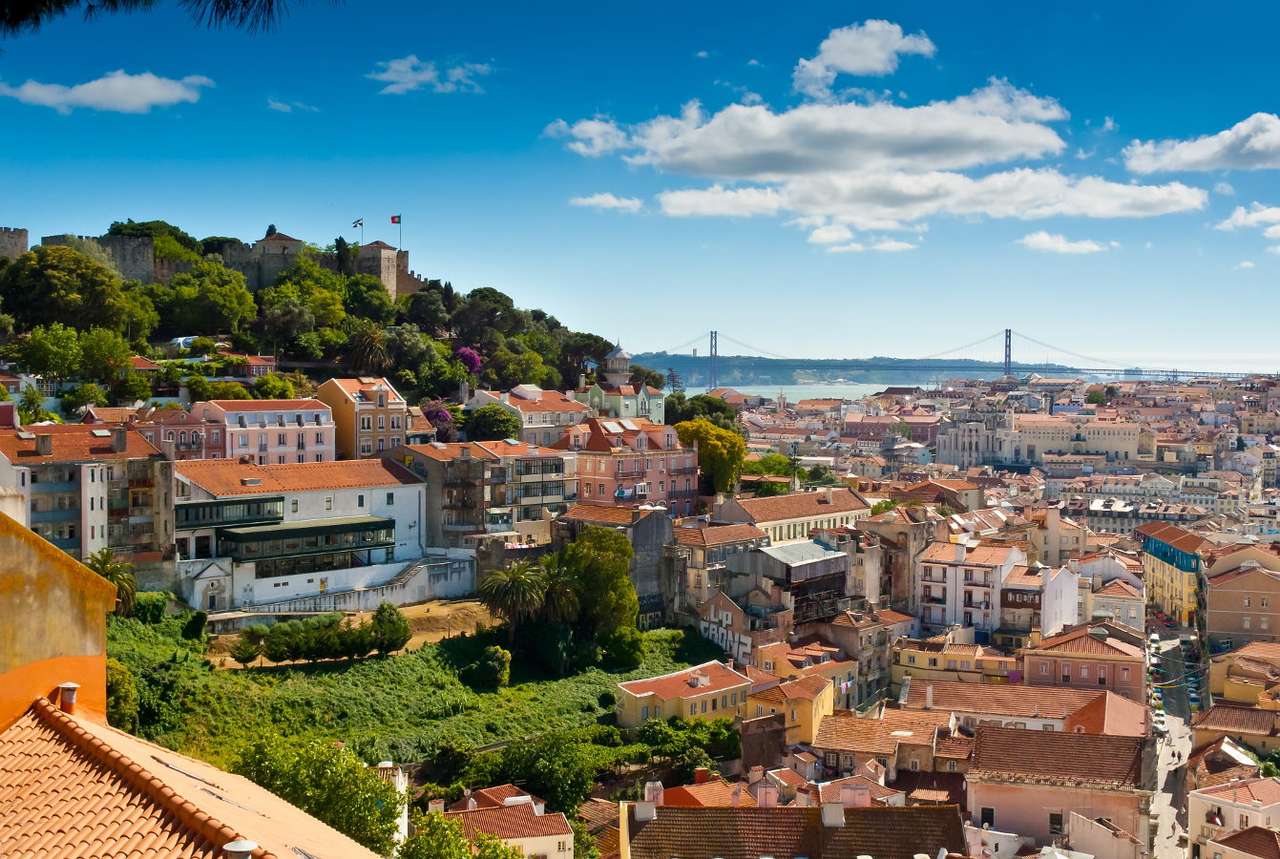 Baixa-distriktet (Portugal) pussel online från foto