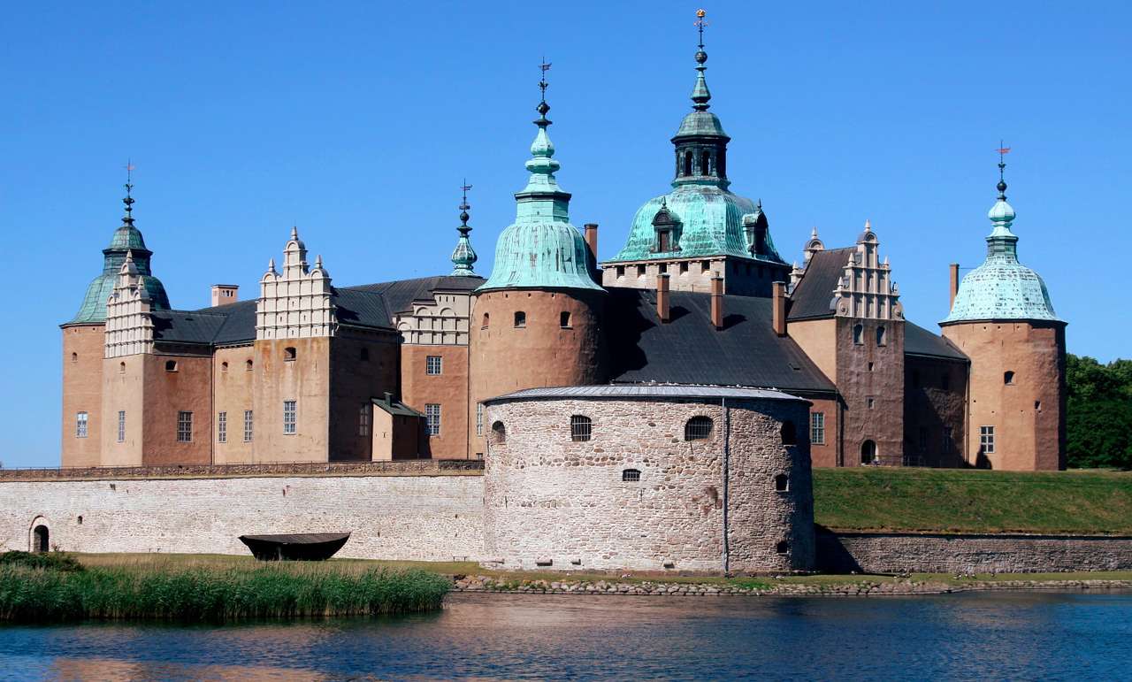 Κάστρο Kalmar (Σουηδία) παζλ online από φωτογραφία