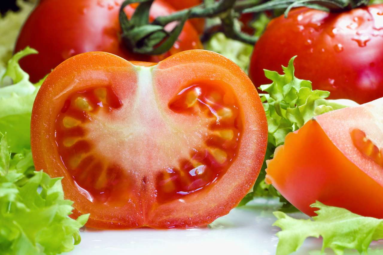 Tomato puzzle online from photo