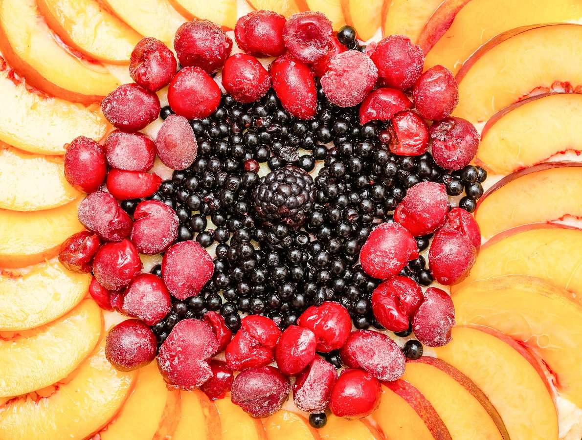 Gâteau aux fruits puzzle en ligne à partir d'une photo