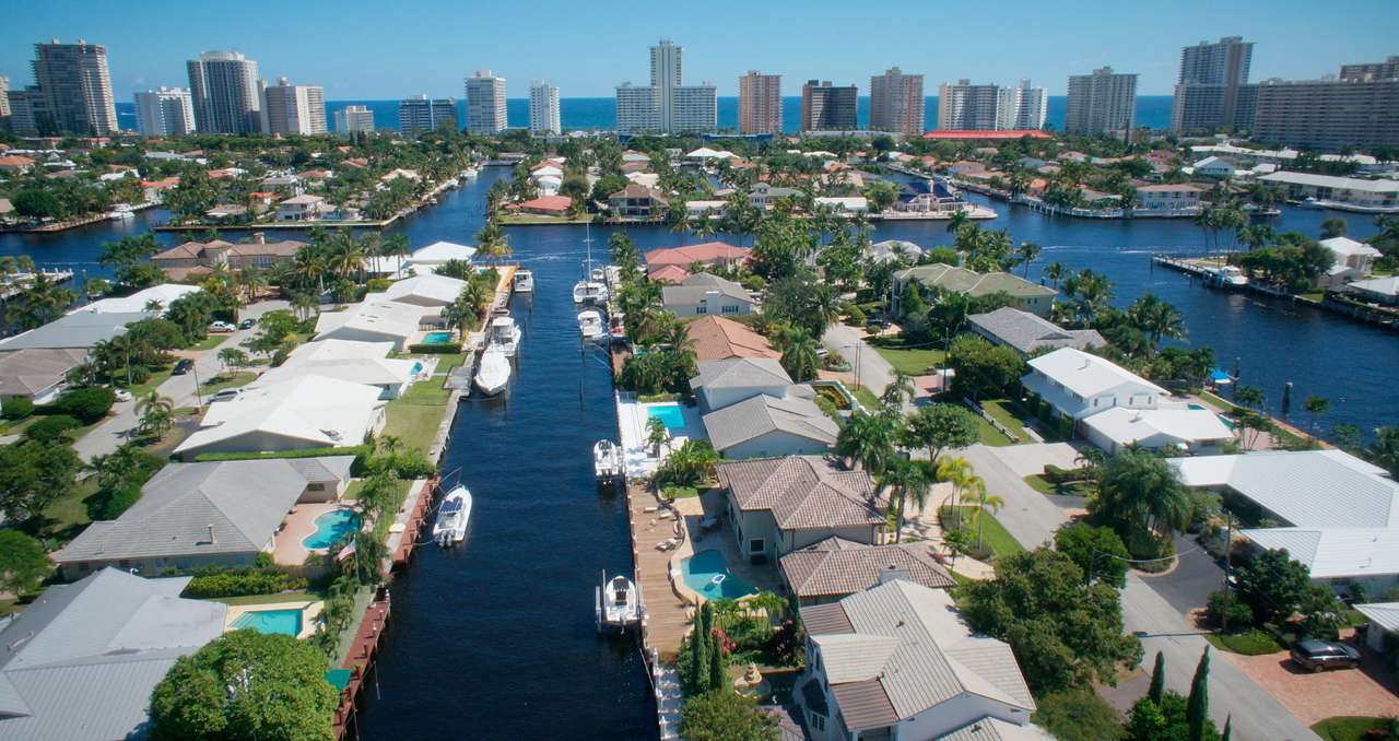 Fort Lauderdale, Florida (USA) pussel online från foto