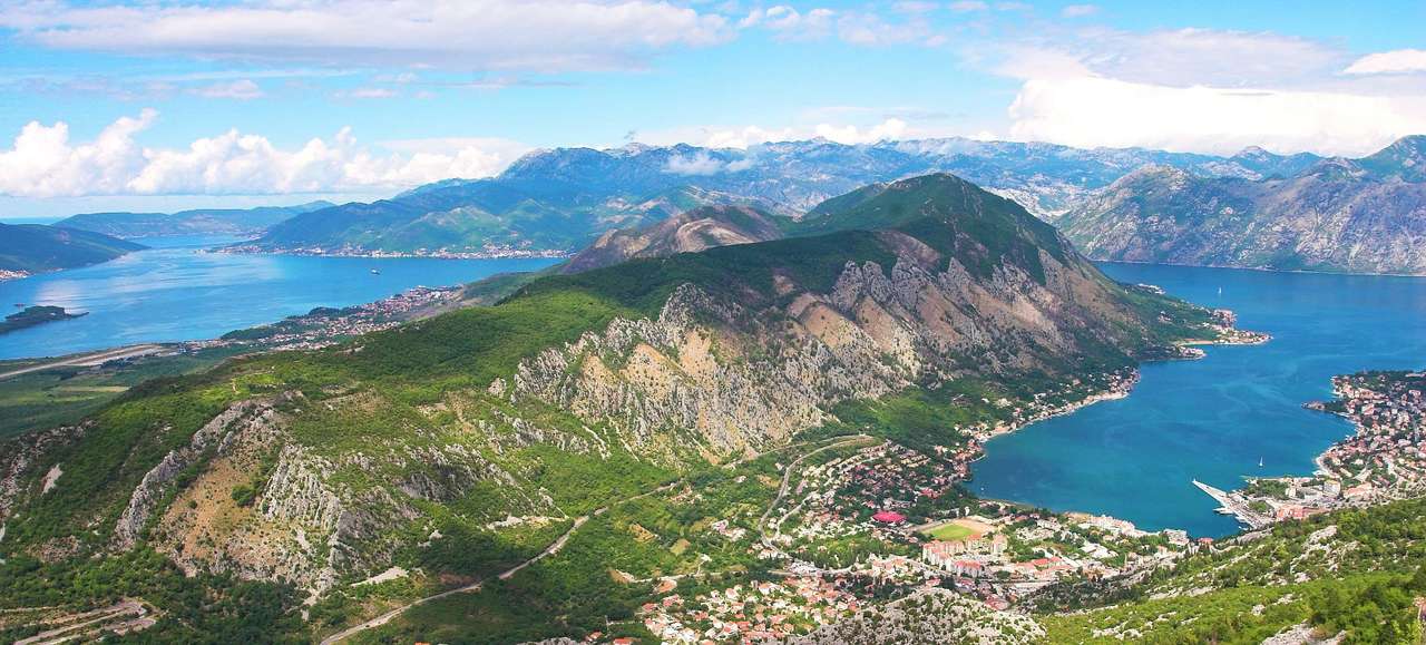 Baai van Kotor (Montenegro) online puzzel