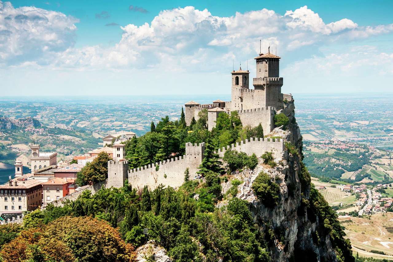 Festung von Guaita (San Marino) Online-Puzzle