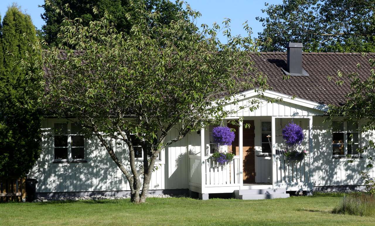 Ferienhaus im südlichen Gotland (Schweden) Online-Puzzle vom Foto