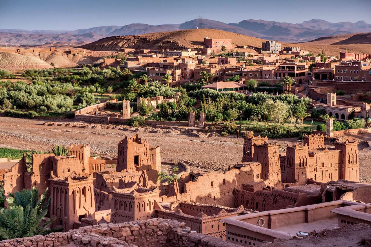 Aït Benhaddou (Marokko) puzzel online van foto