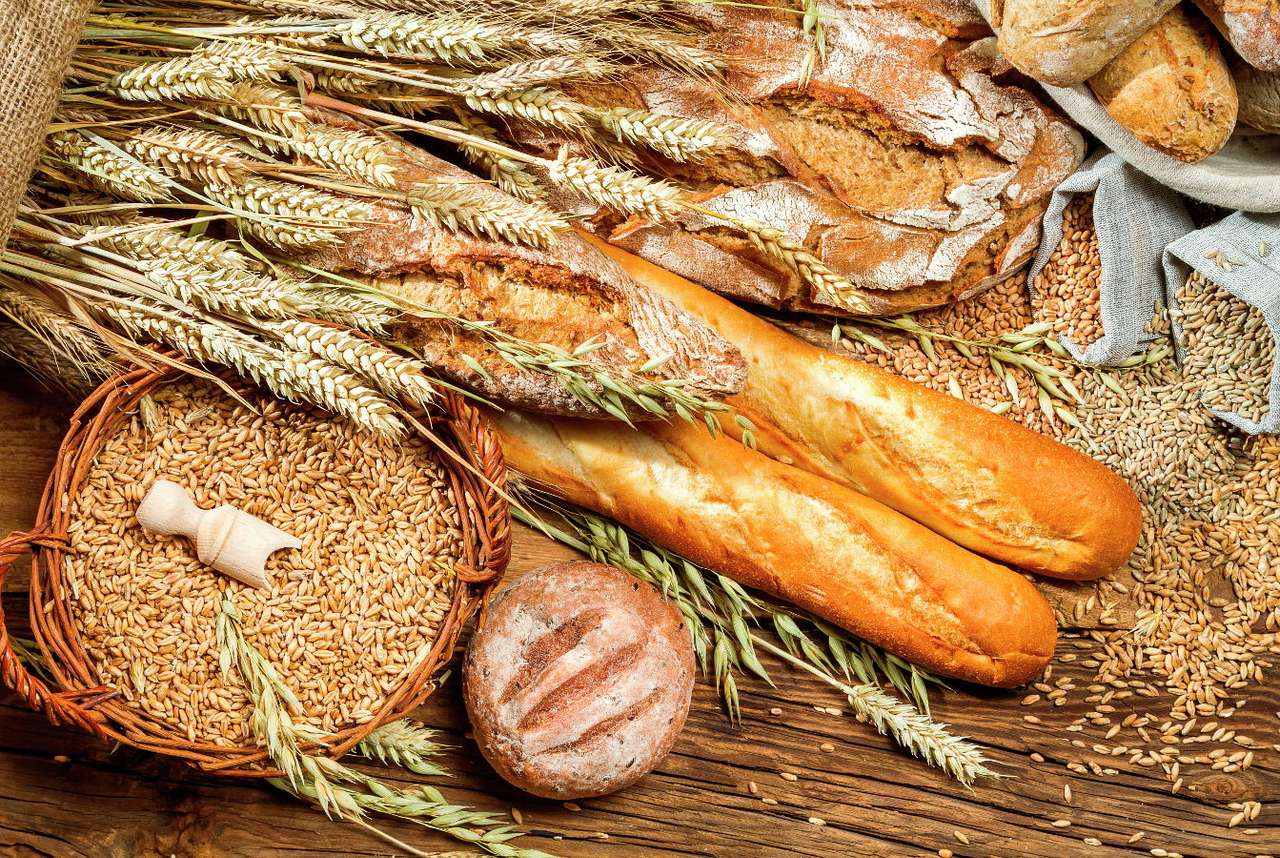 Wheat baguettes online puzzle