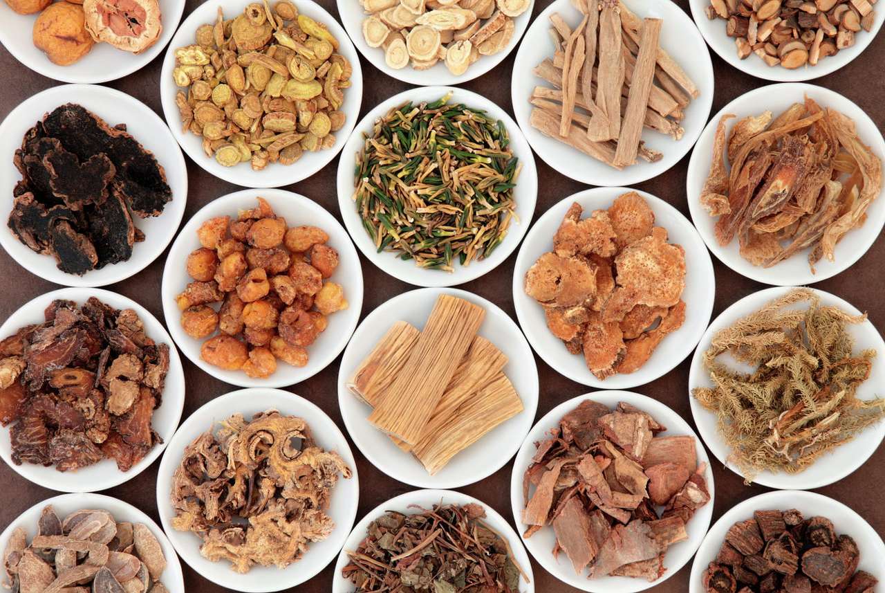 Plants used in Chinese medicine online puzzle
