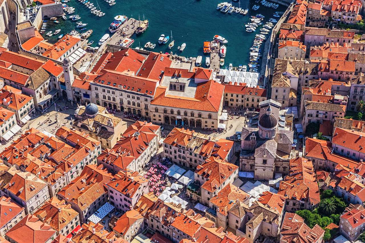 Rektorspalatset i Dubrovnik (Kroatien) Pussel online