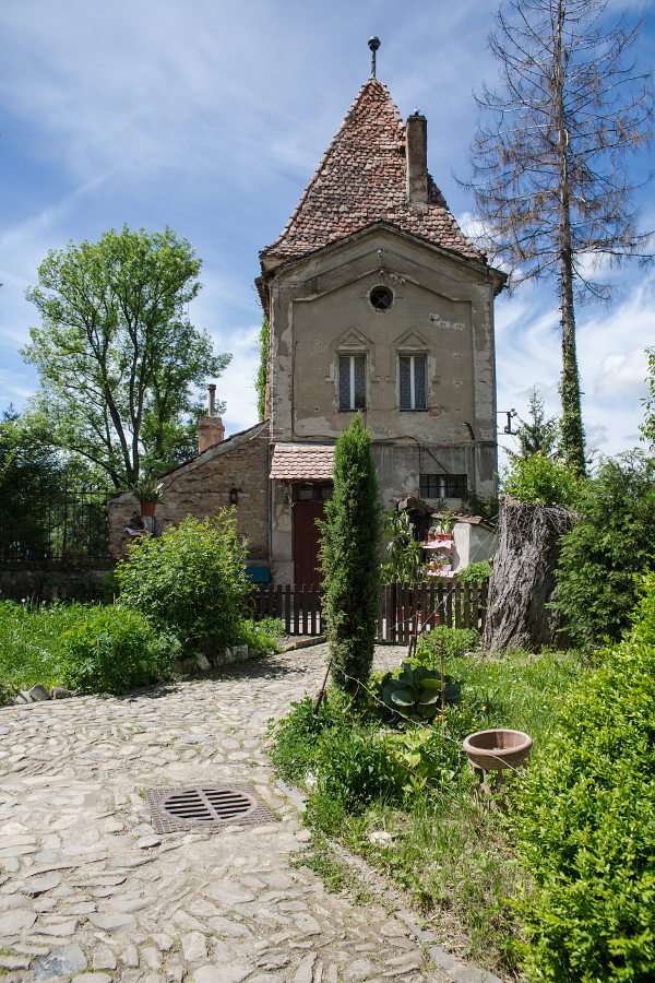 Seilmacherturm in Sighisoara (Rumänien) Online-Puzzle vom Foto