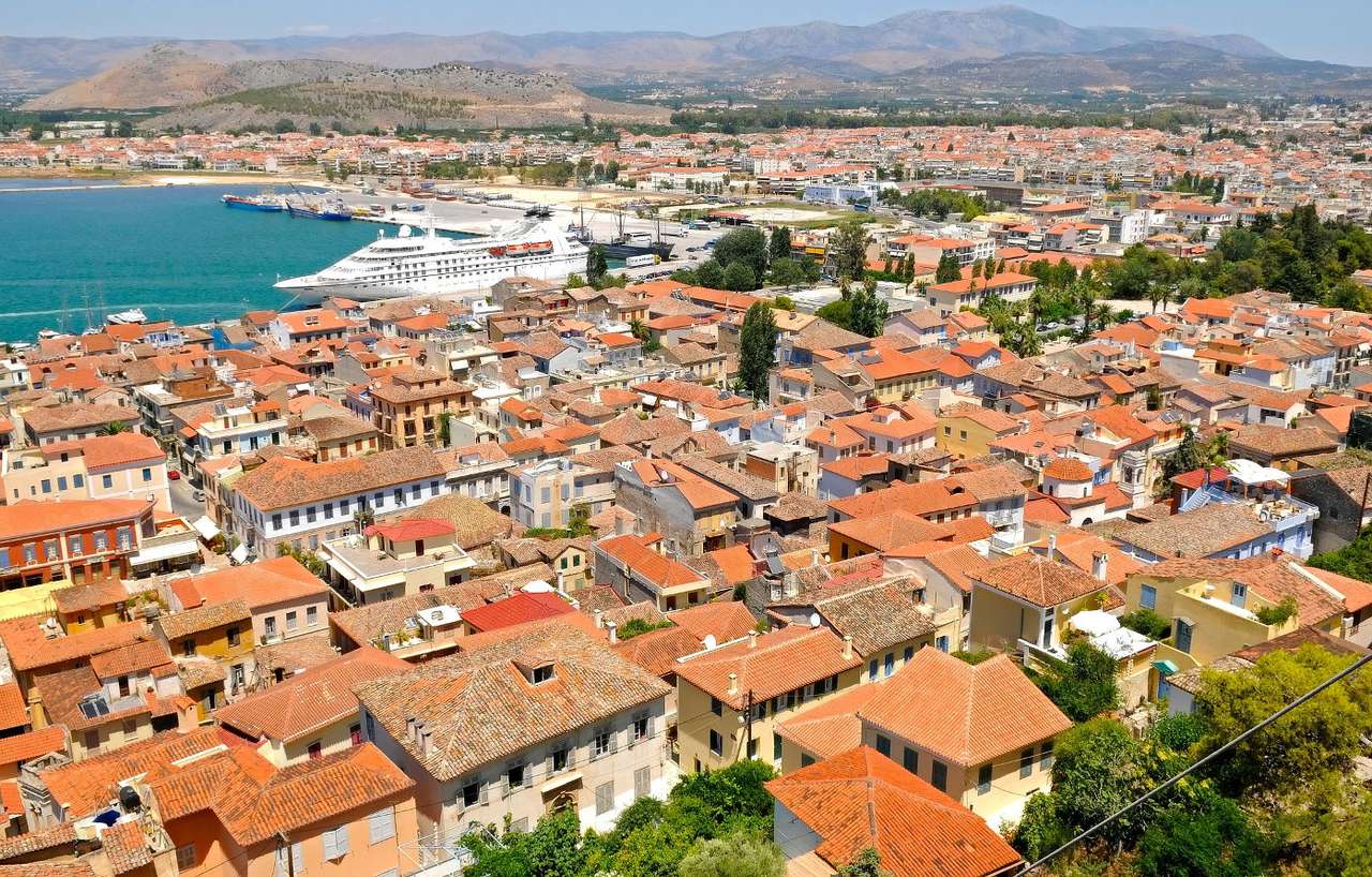Town of Nafplio (Greece) online puzzle