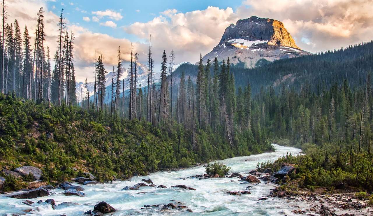 Национален парк Йохо (Канада) онлайн пъзел от снимка