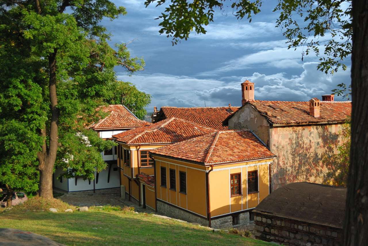 Hus i Plovdiv (Bulgarien) pussel online från foto