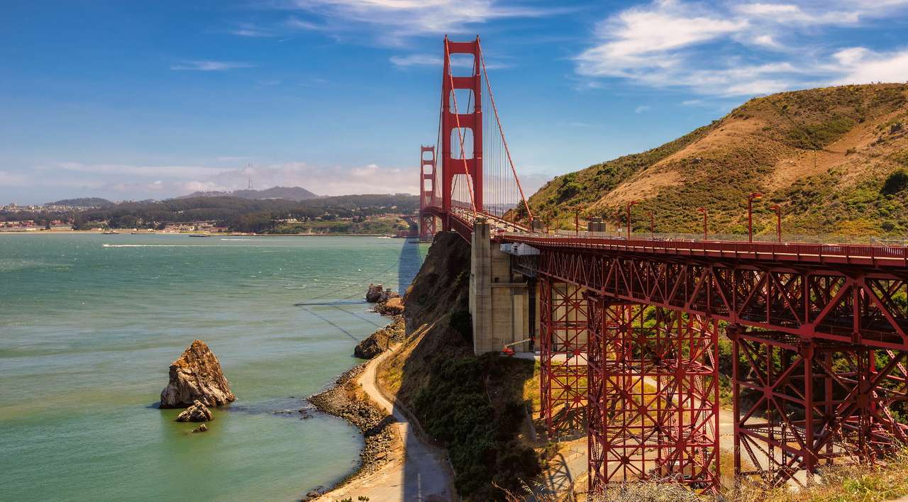 Γέφυρα Golden Gate (ΗΠΑ) παζλ online από φωτογραφία
